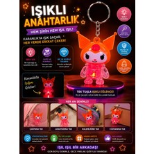 Marka Kuromi Işıklı Anahtarlık Olg-366-Turuncu