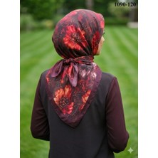 Vel Scarfs Velscarfs Soft Pamuk Parla Eşarp (Bordo) 1090-120