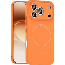 Microsonic Honor 600 Pro 5g Kılıf Airfit Magsafe Turuncu