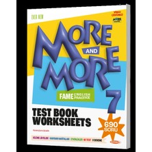 More And More 7. Sınıf Fenomen English Test Book Worksheets