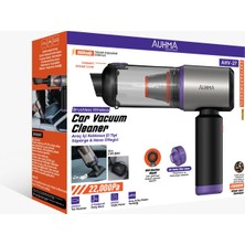 Azurtech Auhma  Ahv-27 Gri Şarjlı Araç Süpürgesi -22.000 Pa Emiş Gücü 9.000Mah