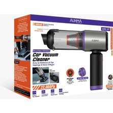 Azurtech Auhma Elite Power Ahv-27 Gri Şarjlı Araç Süpürgesi -22.000 Pa Emiş Gücü 9000 Mah