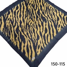 Bonjela Desenli Mio Caz Pamuk Eşarp 150-115
