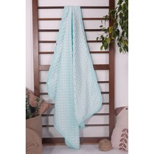 Eco Port Biyeli Unisex Bebek Nohut Battaniye 80*80 cm - Turkuaz