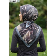 Vel Scarfs Velscarfs Soft Pamuk Parla Eşarp (Gri) 223-115