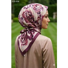 Vel Scarfs Velscarfs Soft Pamuk Parla Eşarp (Mürdüm) 222-114