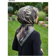 Vel Scarfs Velscarfs Soft Pamuk Parla Eşarp (Yeşil) 223-111