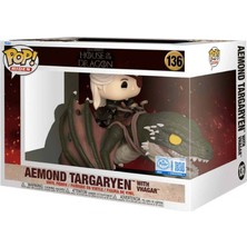 Funko Game Of Thrones Pop! Rides Deluxe Aemond Targaryen With Vhagar Exclusive Figür Limited Edition Nadir Koleksiyonluk Figür