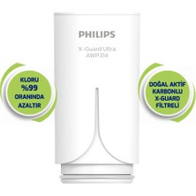Philips Musluk Suyu Yedek Filtre Kartuşu Water X-guard Awp305/10