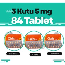 P3 Çîalîs 5 Mg 3 Kutu Orjinal 84 Tablet CİALİS_S5_MG Geciktirici_s Sertleştiricili CIALIS115 Geciktirmeli Sertleştirme_li Cialisfiyat CIALIS5MG CIALIS5MG_S_S
