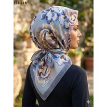 Vel Scarfs Velscarfs Soft Pamuk Parla Eşarp (Gri) 222-118