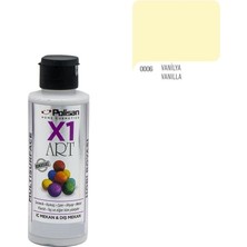 Polisan X1 Art Hobi Boyası 0006 Vanilya  120 ml