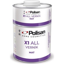 Polisan X1 Art P081122 Mat Vernik 500 ml