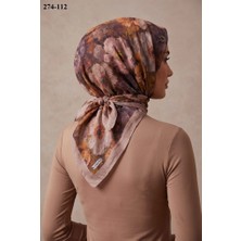 Mismara Desenli Bambu Kraş Pamuk Eşarp 274-112