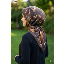 Vel Scarfs Velscarfs Soft Pamuk Parla Eşarp (Kahve) 223-117