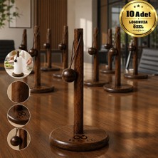 BK Gift Logonuza Özel 10 Adet 28 cm Akasya Toplu Kağıt Havluluk Kurumsal Mutfak Ürünü