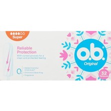 Original Super Tampon 32'li Paket