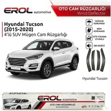 Erol Otomotiv Hyundai Tucson 2015-2020 4'lü Suv Mugen Cam Rüzgarlığı