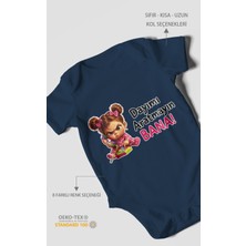Morivo Kids Dayımı Aratmayın Bana! Kısa Kollu Bebek Body %100 Pamuk