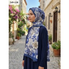 Sharell Fransız Ipeği Şal (Indigo) 249-118