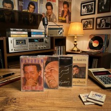eski yeni antik kayahan orijinal müzik kaseti emrin olur, gönül sayfam, son şarkılarım, beni azad et  koleksiyonluk nostaljik kaset