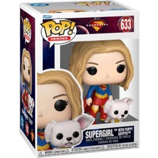 Funko Dc Comics Pop! & Buddy Supergirl With Puppy Krypto Exclusive Figür Limited Edition Nadir Koleksiyonluk Figür