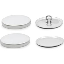 Dritz Kapak Düğmesi Kiti Boyut 36 Şablon, Aletler ve Düğmeler Bağlantı Elemanları Içerir, 7/8", 60CT, Yok