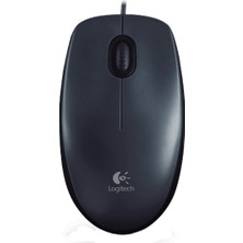 Solmazlar Online Logıtech M90 USB Optik Kablolu Mouse Siyah 910-001793