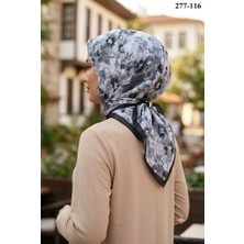 Sharell Desenli Bambu Pamuk Eşarp 277-116