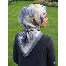 Vel Scarfs Velscarfs Soft Pamuk Parla Eşarp (Gri) 226-114