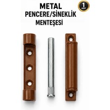 Alıç Metal Pencere Sineklik Menteşesi – Dayanıklı Alüminyum Gövdeli Pimli Menteşe Seti