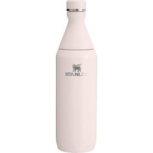 Shoplet All Day Slim Soğuk Su Şişesi Termosu, 0.60 Litre, Pembe Kuvars (Rose Quartz)