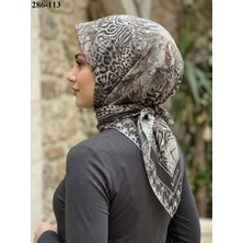 Lo'cella Soft Pamuk Eşarp (Leopar Desen) 286-113