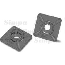 Simpa Sp-Yks-1 Yapışkanlı KROŞE,19X19 Siyah, 500 Adet