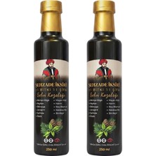 2 x 250 ml Şehzade Iksiri 11 Bitki 11 Şifa Selvi Kozalağı Şurubu Lokman Hekim