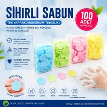 GEEN Sihirli Sabun Yaprakları 100 lü Kutulu Taşınabilir