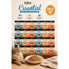 Reflex Plus Essential Karışık Kedi Konserve Ödül Paketi 70GR*24 Adet