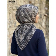 Lo'cella Soft Pamuk Eşarp (Leopar Desen) 286-114