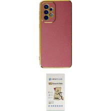 Marsilyan™- Galaxy A73 5g Kılıf Yankı Serisi - Siyah Mat Seramik Nano Ekran Koruyucu