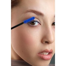 Shoplet Dolgun Kirpik, Kıvrım ve Hacim Verici Kalıcı Etkili Mavi Maskara - Ultra Definiton Mascara Saxe Blue
