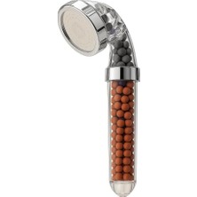 Shoplet Tasarruflu Duş Başlığı | 21 Cm, Mineral ve Anyon Taşlı Su Arıtmalı Basınçlı El Duşu – Su ve Enerji Tasarrufu Sağlar