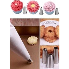 Shoplet 10 Parça Krema Torbalı Pasta Malzeme Seti Pratik Pasta Yapımı Için Gereçler