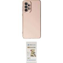 Marsilyan™- Galaxy A73 5g Kılıf Yankı Serisi - Siyah Mat Seramik Nano Ekran Koruyucu