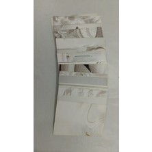 Shoplet Minimalist Beyaz Estetik Duvar Kolaj Seti - 50 Adet Krem ve Mermer Dokulu Fotoğraf Kartları, Sade ve Şık Oda Dekoru, White Aesthetic Duvar Poster Paketi (10X15 Cm)