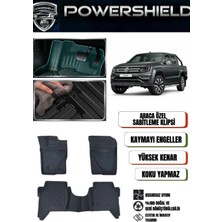 POWERSHIELD Volkswagen Amarok 2022 ve Sonrası Uyumlu Araca Özel Premium 5D Havuzlu Paspas Takımı