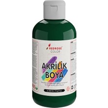 Shoplet Koyu Yeşil Akrilik Boya 250 gr
