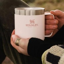 Shoplet Legendary Camp Mug Paslanmaz Çelik Termos Bardak, 0.35 Litre, Pembe Kuvars (Rose Quartz)