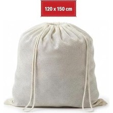 Shoplet Mont ve Perde Yıkama Filesi–extra Büyük, Dayanıklı, Battal Boy 120X150 cm Nefes Alabilir Çamaşır Koruma Torbası