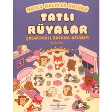 Maxi Trendy Mutlu Kalpler Kulübü - Tatlı Rüyalar Çıkartmalı Boyama Kitabım
