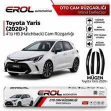 Erol Otomotiv Toyota Yaris (2020>) 4'lü Hb Mugen Cam Rüzgarlığı